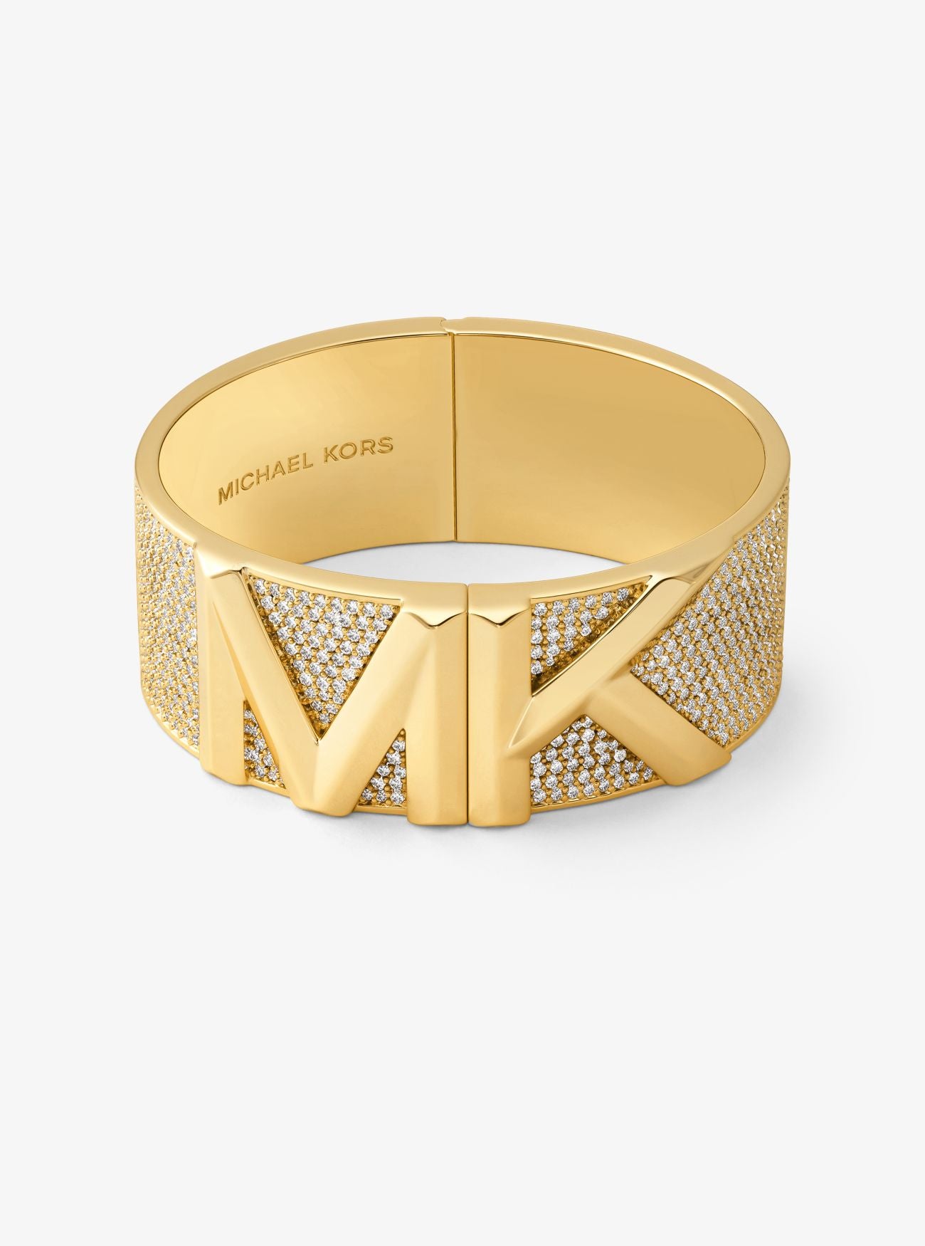 Mott - Bracelet en laiton pavé de métaux précieux MKJ8085