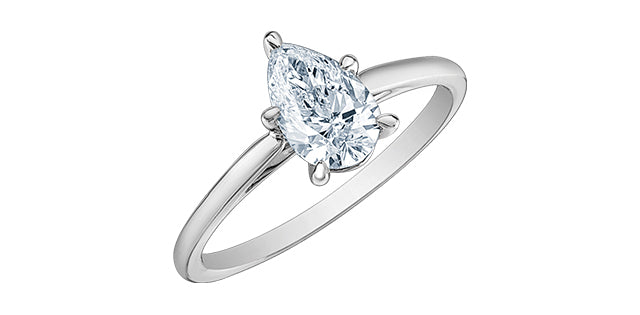 Solitaire coupe poire