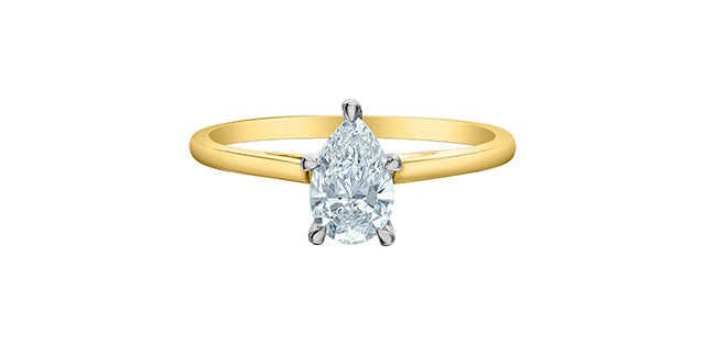 Solitaire coupe poire