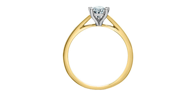 Solitaire coupe poire