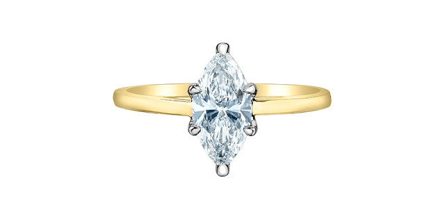Solitaire Marquise