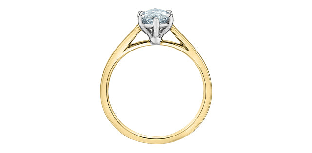 Solitaire Marquise