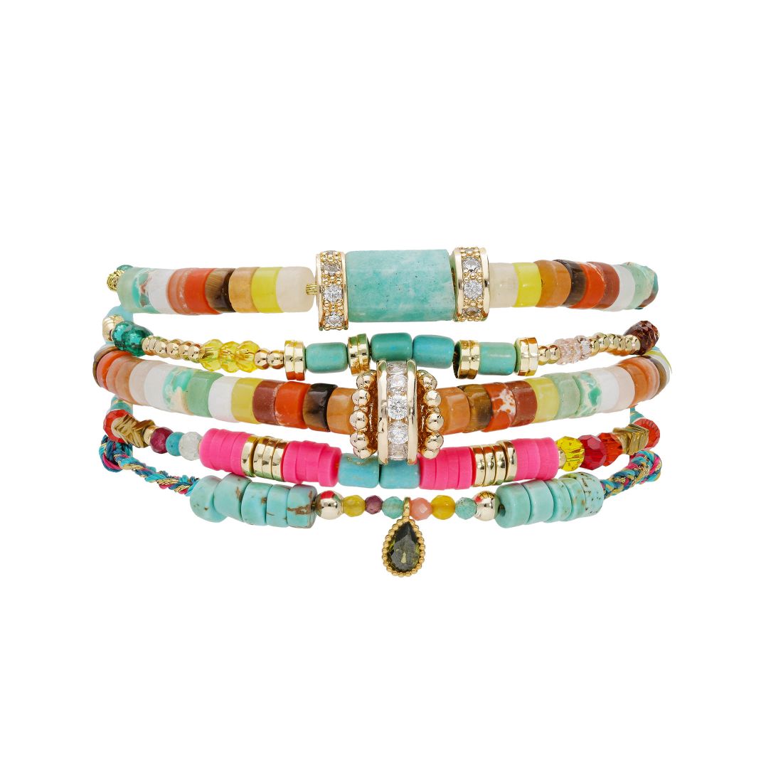 Bracelet Cashmeere multicolore